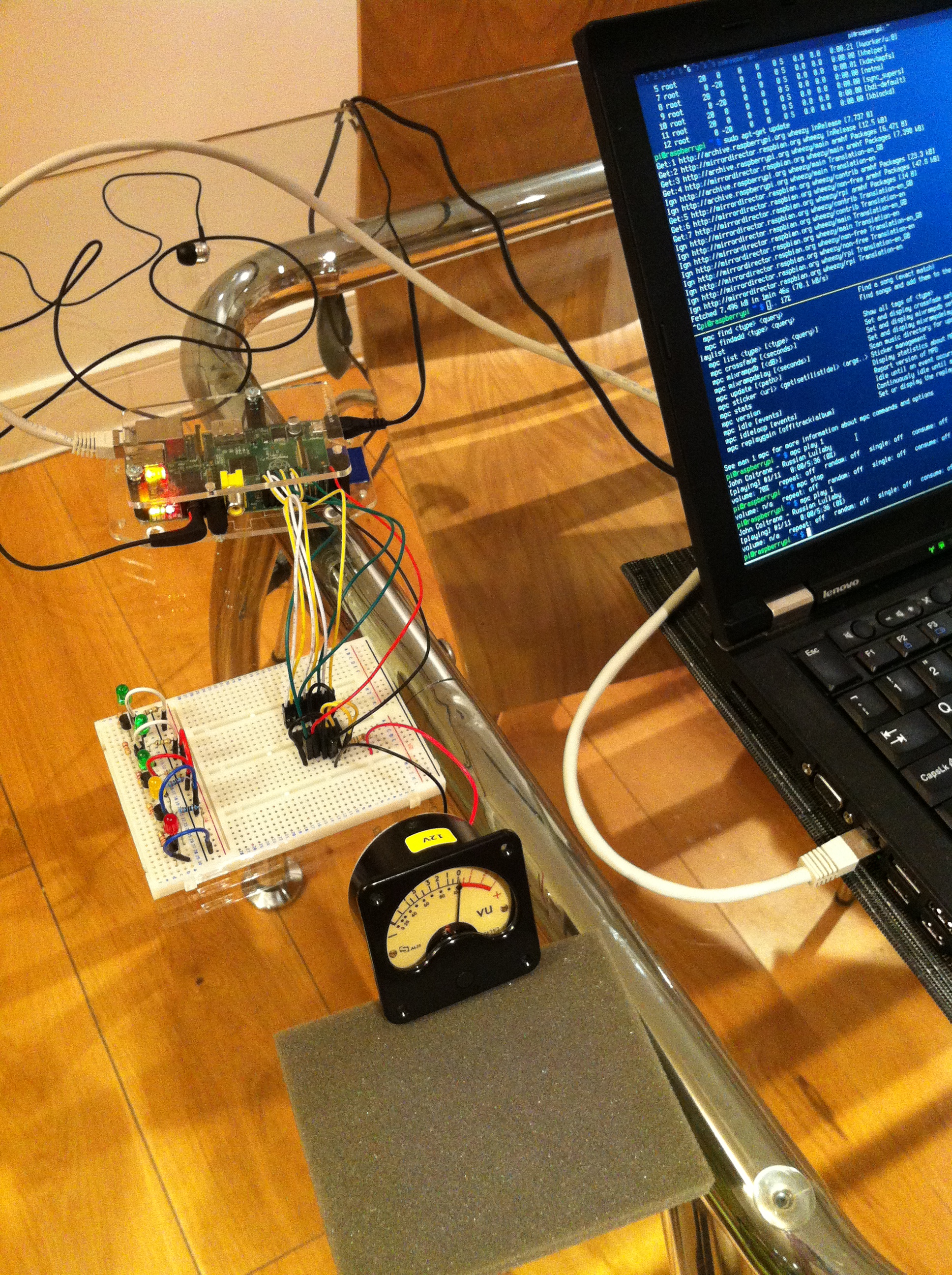 Photo of prototype circuit